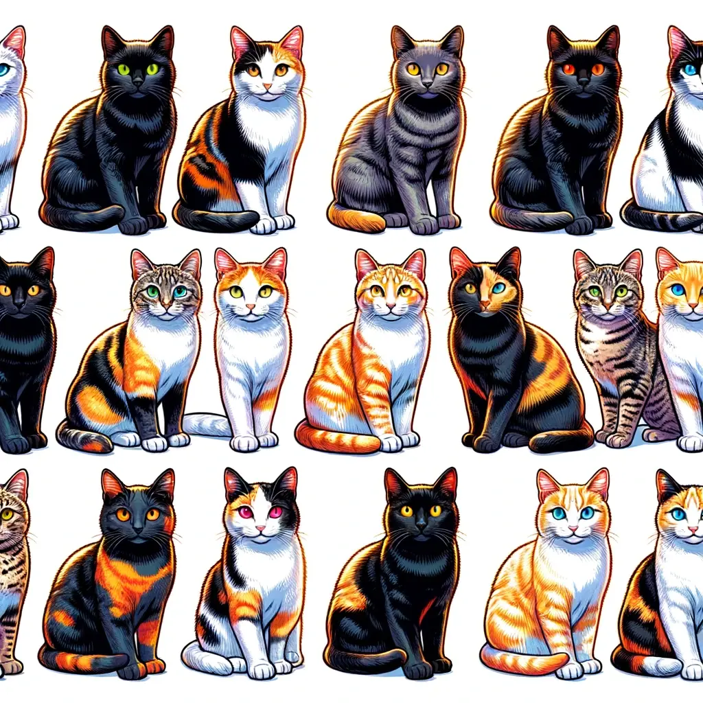 Warna-Warna Kucing dan Artinya